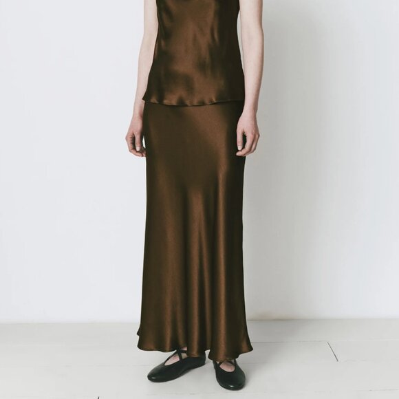 Rue Sophie Rivoli Silk Maxi Skirt - Picture 5 of 7